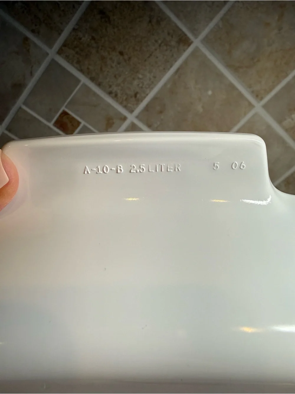 CorningWare Shadow Iris 2.5L A-10-B Casserole with Pyrex A-12-C Lid